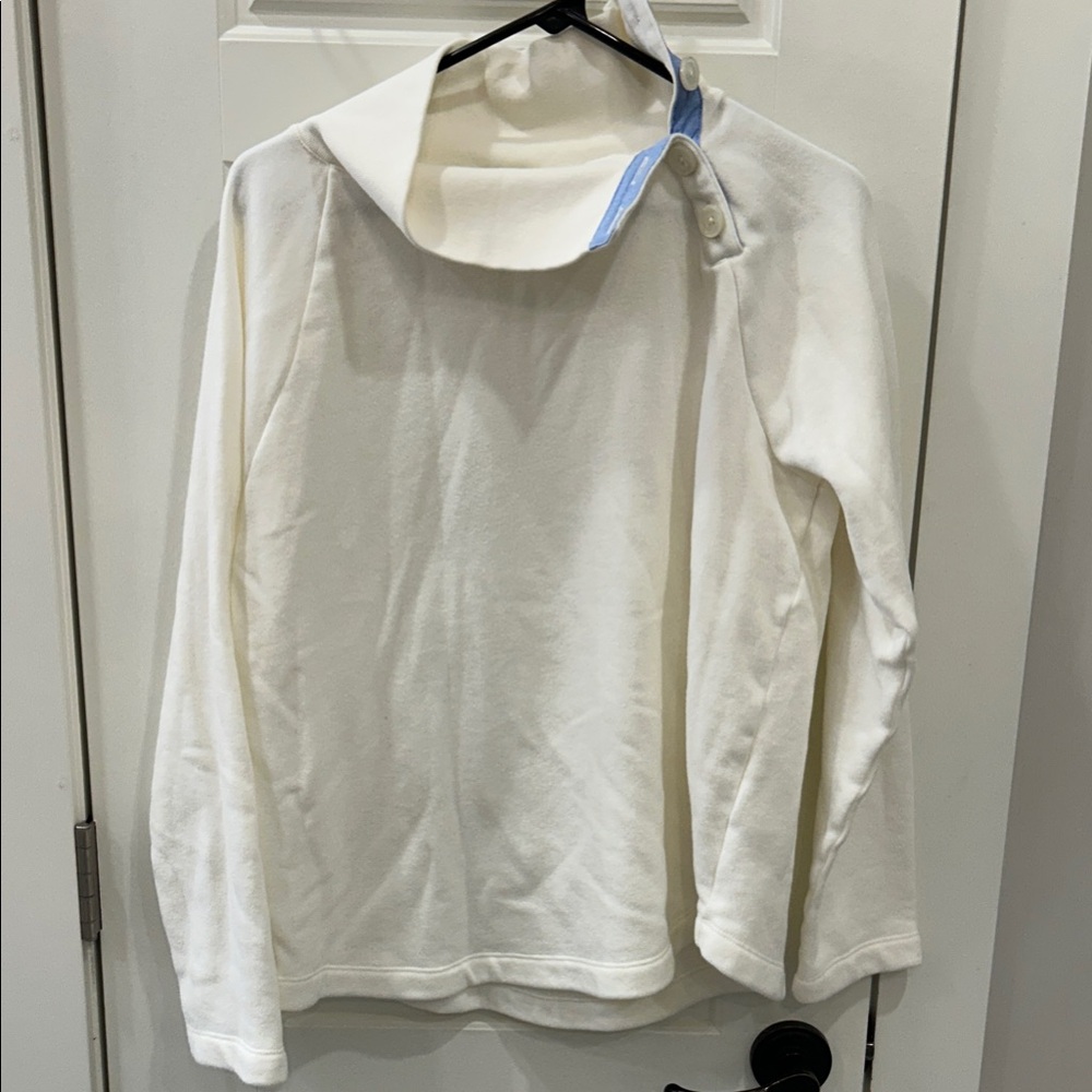 Cozy White Long Sleeve Top